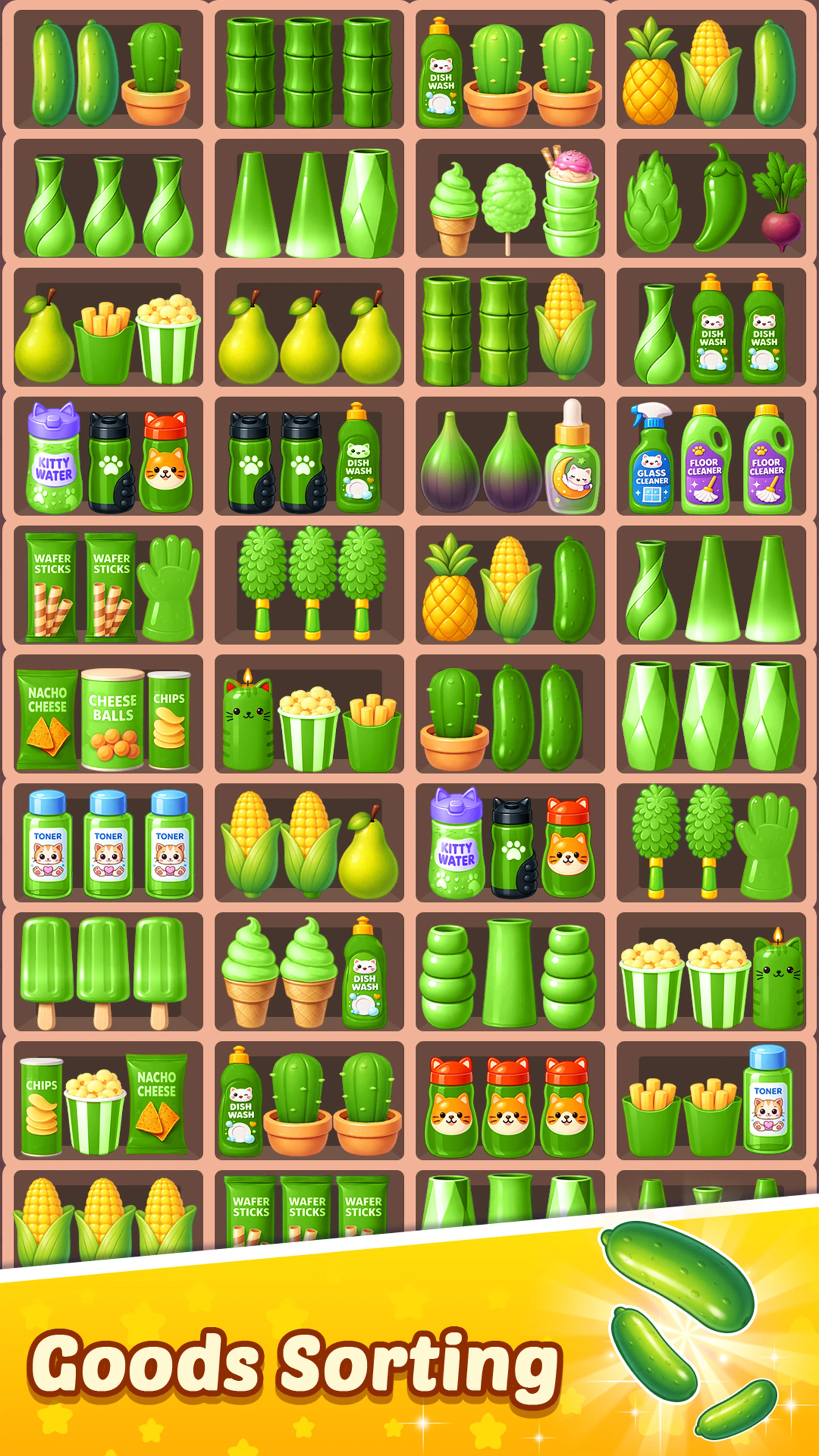 Goods Puzzle: Sorting Games screenshot